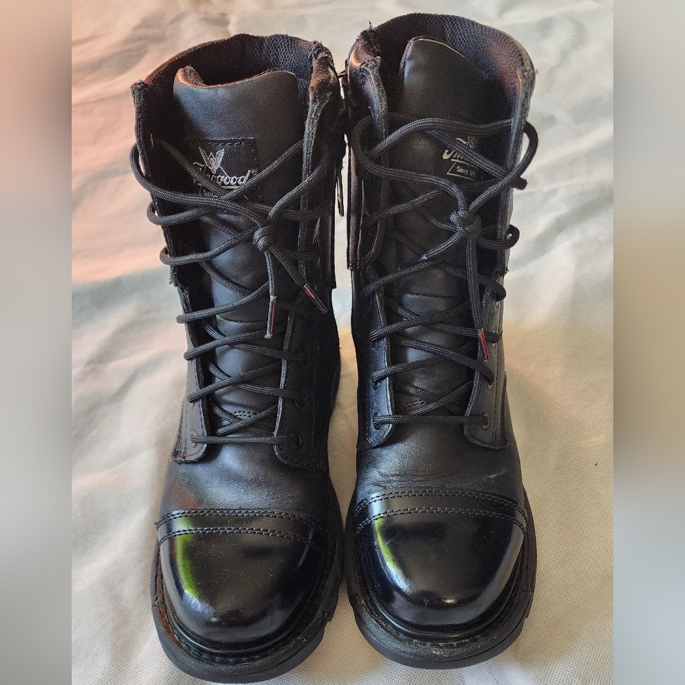 Thorogood V300 GS Leather Upper Balance Combat  Boots Men's Sz 8 / Women's Sz 10